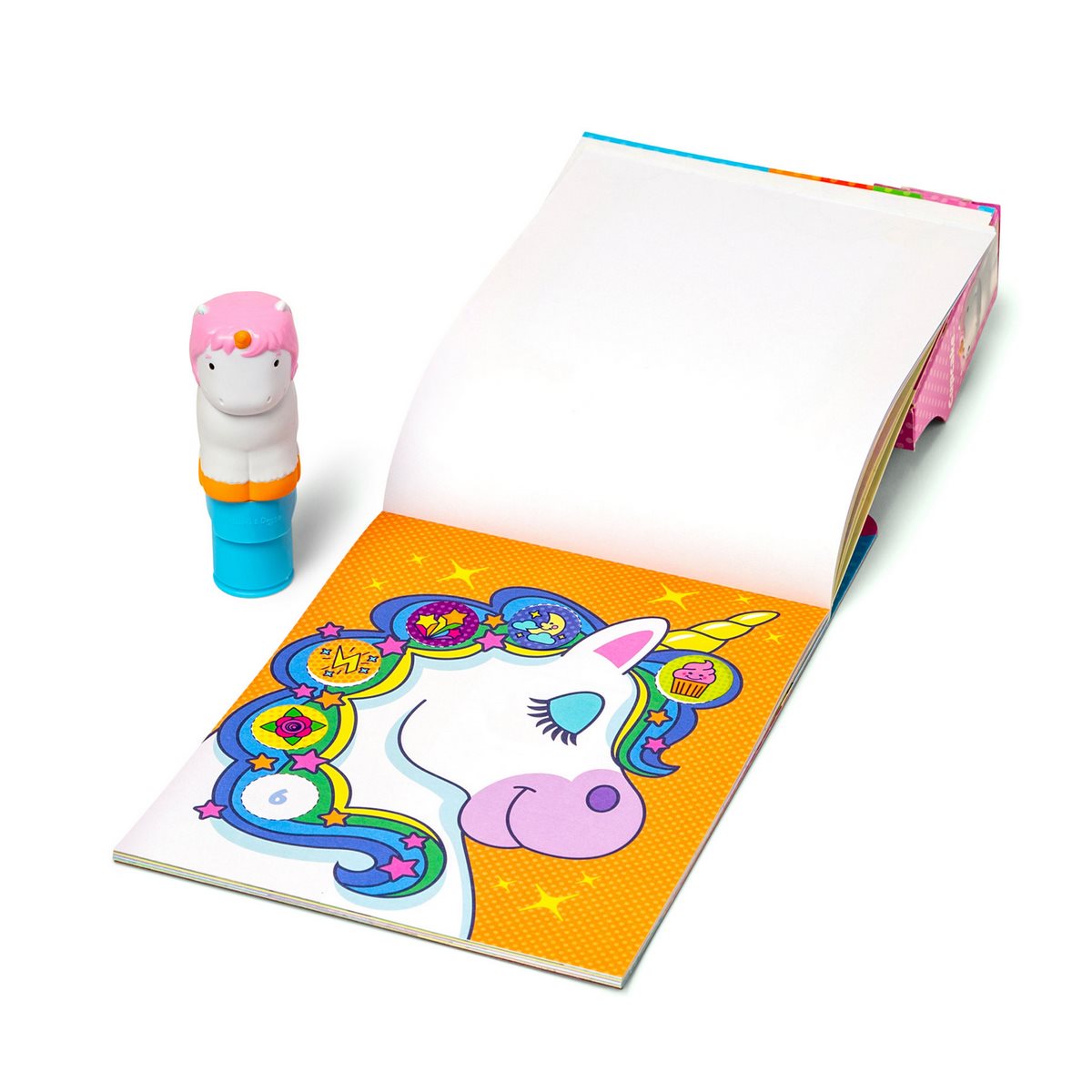 Estampador Wow Con 300 Stickers Melissa & Doug - Unicornio
